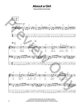 About A Girl Guitar and Fretted sheet music cover